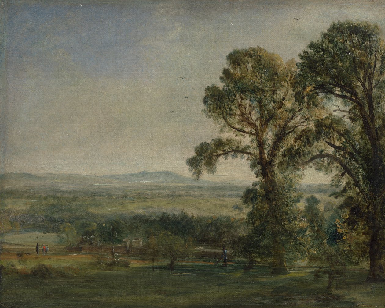 Bardon Tepesi, Coleorton Salonu by John Constable