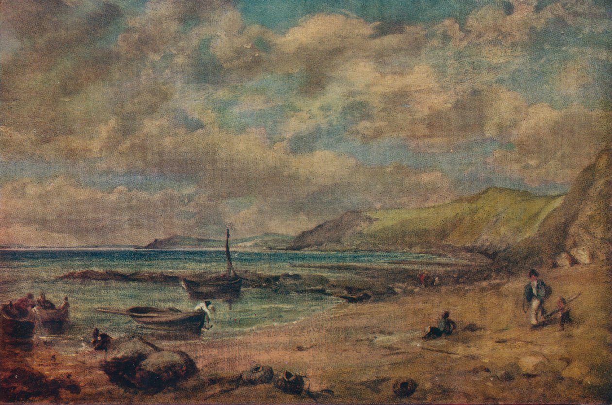 Chesil Plajı, 18. yüzyılın sonu ve 19. yüzyılın başı, 1943. by John Constable