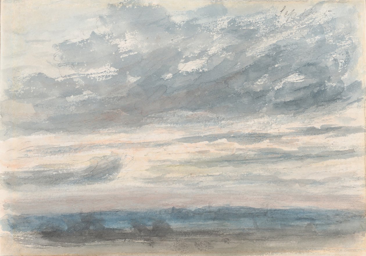 Bulut Çalışması, 1830-35. by John Constable