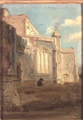 Doğu Bergholt Kilisesi by John Constable