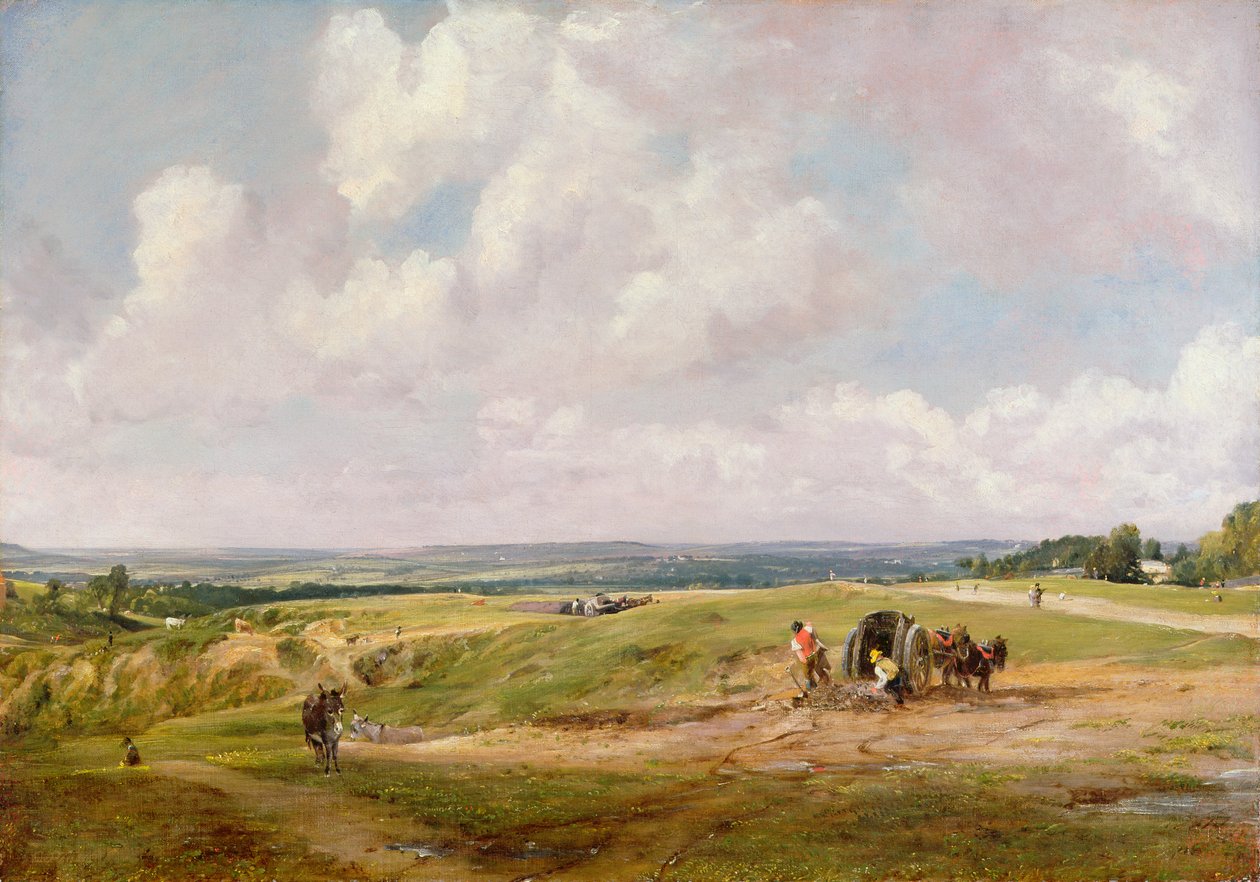 Hampstead Heath, c.1820 by John Constable