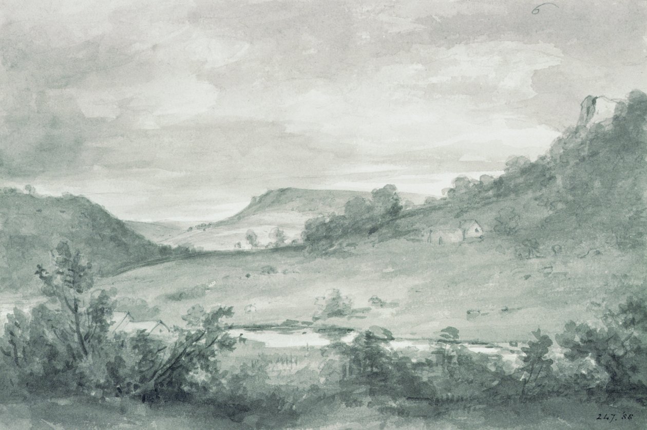 Matlock Yüksek Tor by John Constable