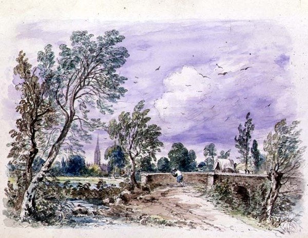 Milford Köprüsü by John Constable