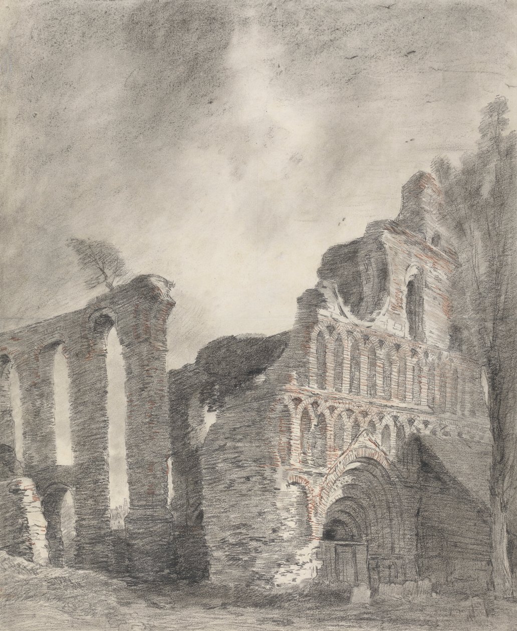 St. Botolph Manastırı Harabesi, Colchester by John Constable