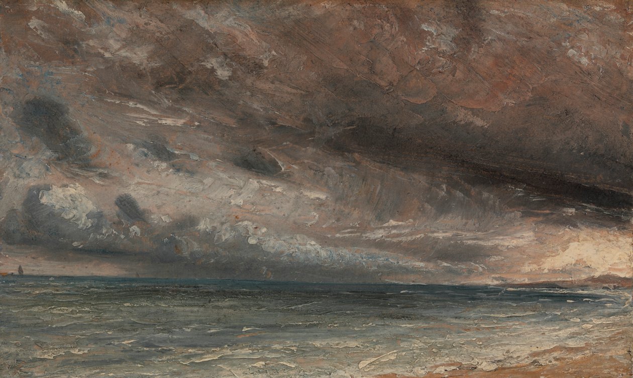 Fırtınalı Deniz, Brighton by John Constable