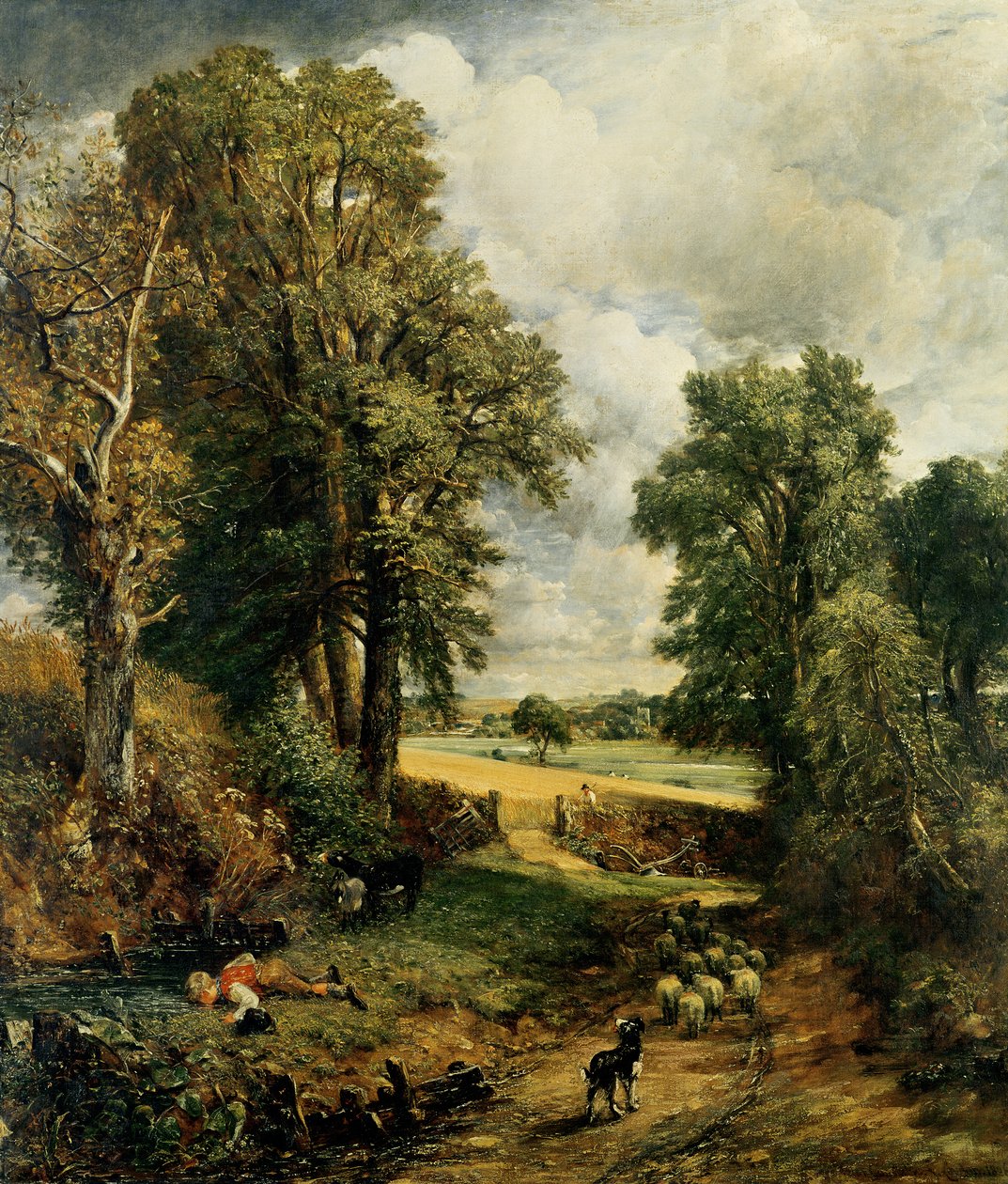 Mısır Tarlası, 1826 by John Constable