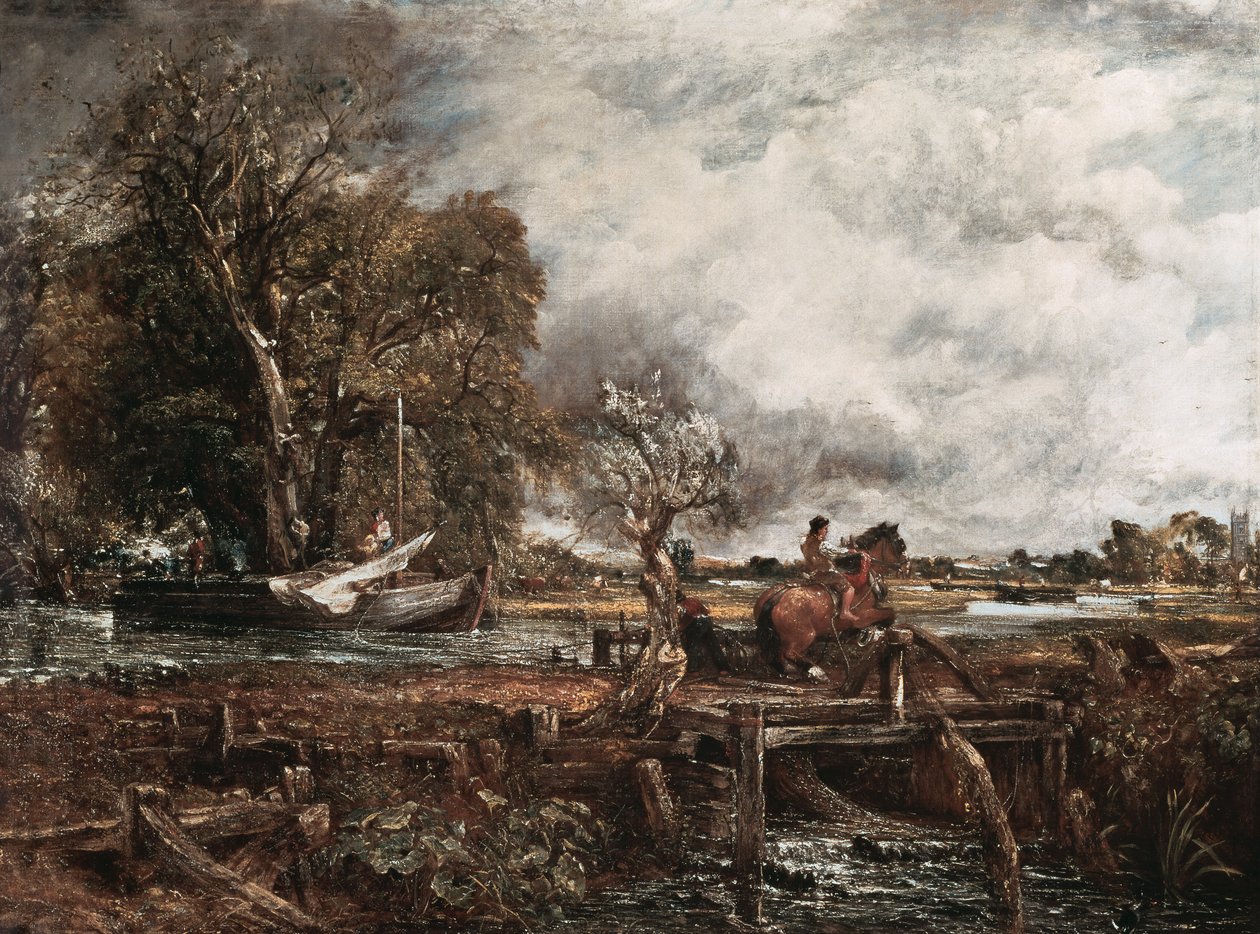 Sıçrayan At, c.1825 by John Constable