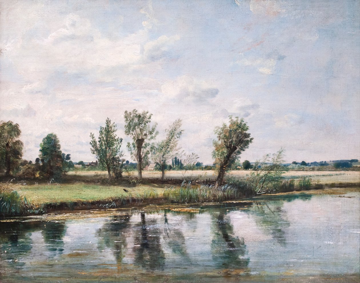 Salisbury yakınlarındaki Watermeadows by John Constable