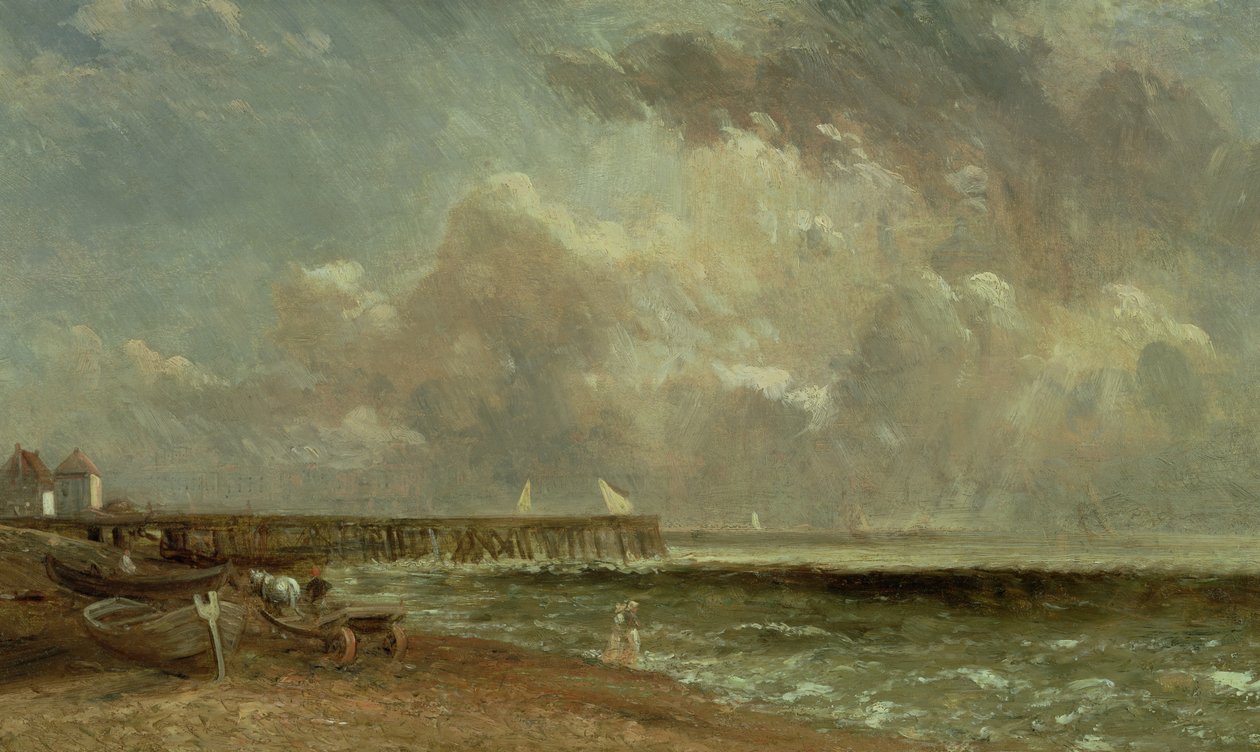 Yarmouth İskelesi, 1822 by John Constable