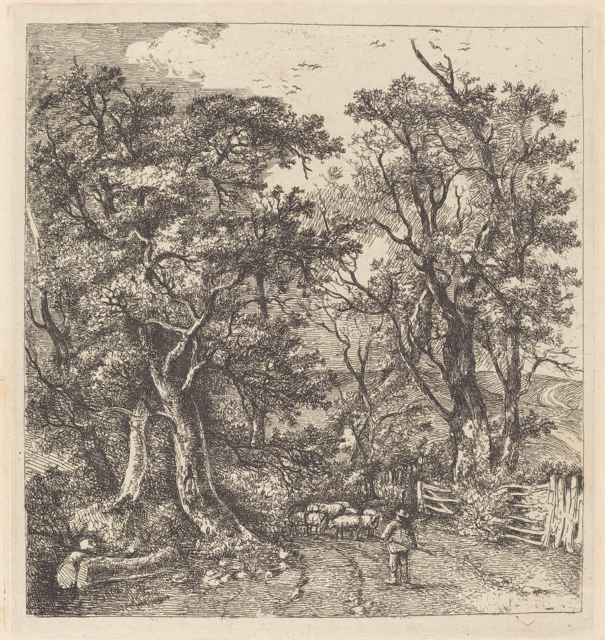 Yol Sahnesi, Hethersett by John Crome