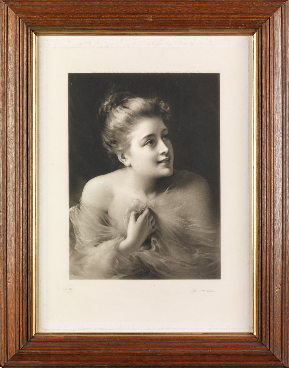 Sürpriz (mezzotint) by John Douglas Miller