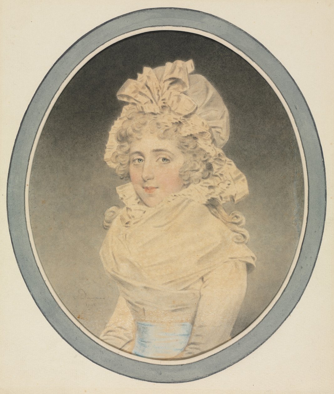 Leydi Caroline Wrottesley by John Downman