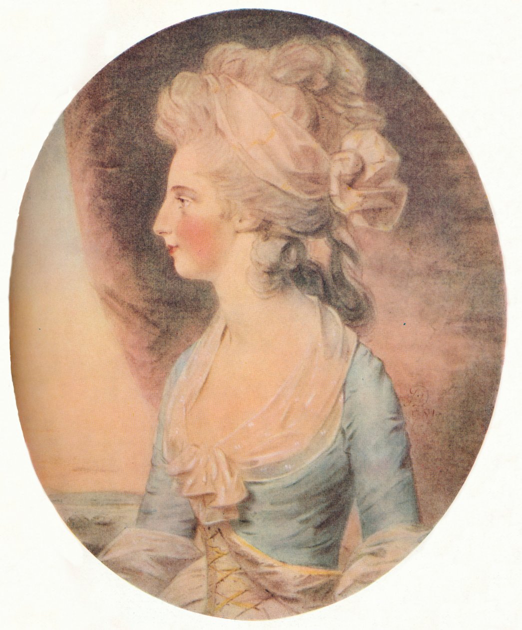 Mary Isabella, Rutland Düşesi, c1781 by John Downman