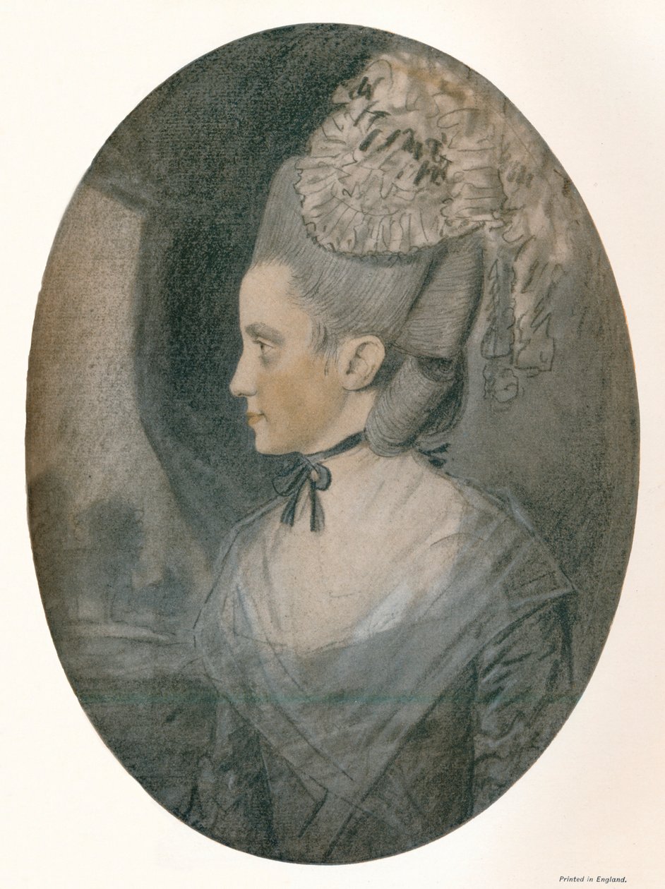 Bayan John Mortlock Nee Harrison, c1780 by John Downman