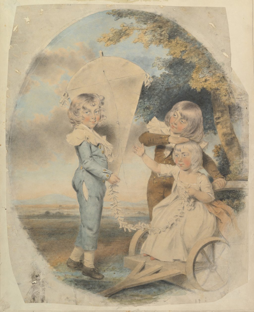 Dyson Çocukları, 1787. by John Downman