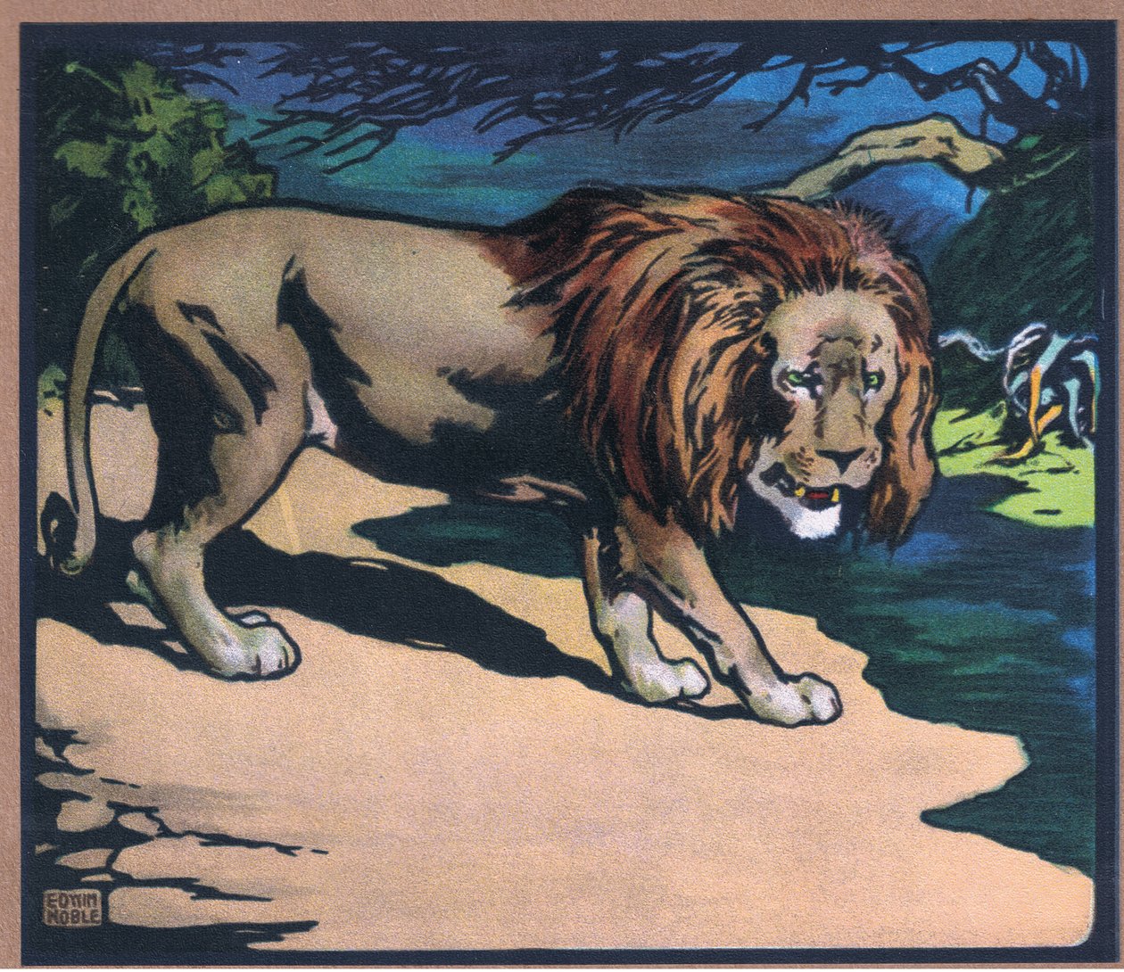 Aslan by John Edwin Noble