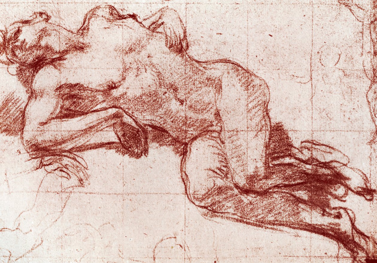 Çıplak bir çalışma, 1913 by John Everett Millais