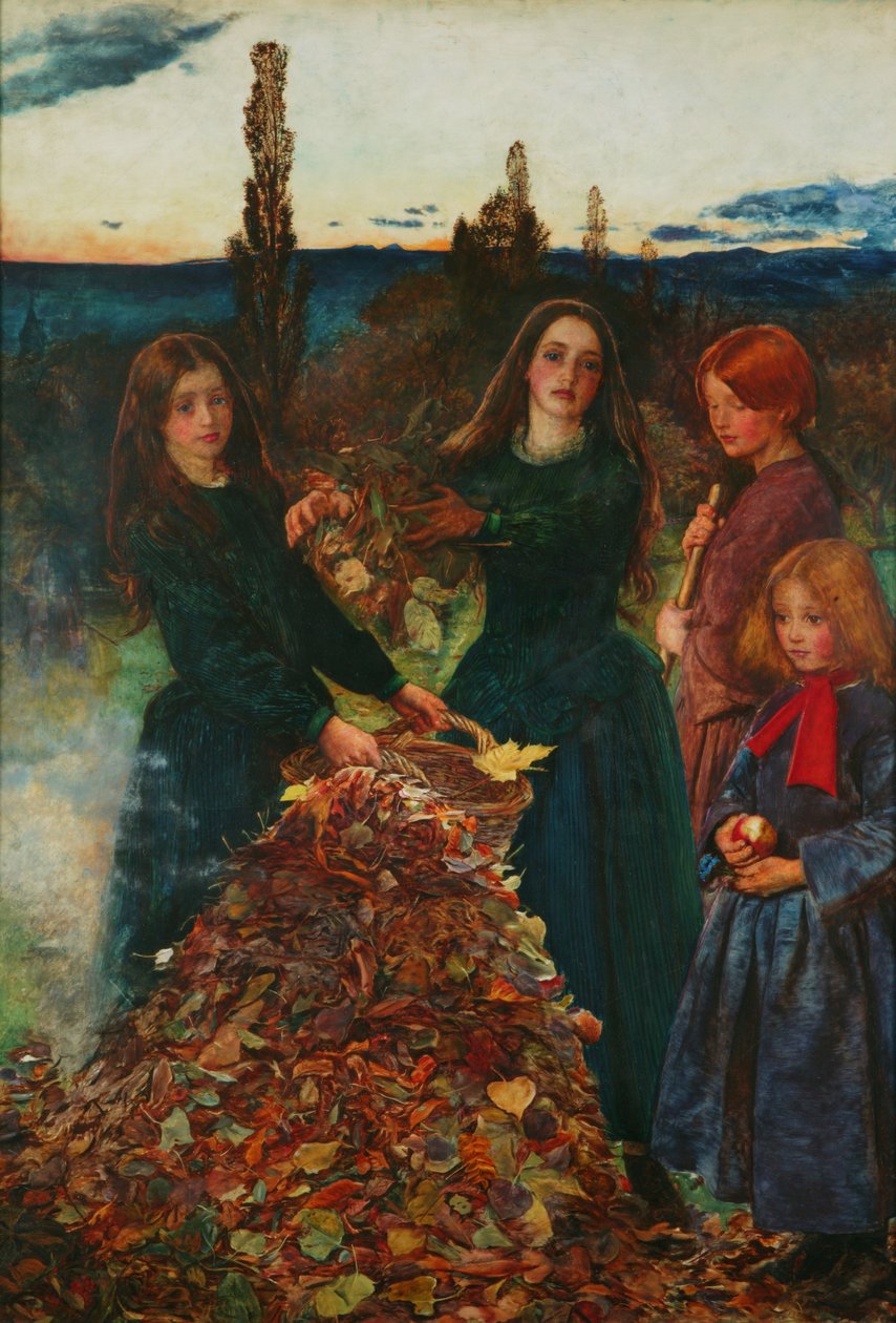 Sonbahar yaprakları by John Everett Millais