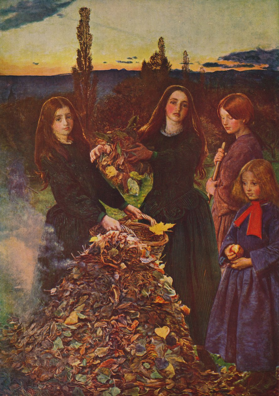 Sonbahar Yaprakları, 1856, c1915 by John Everett Millais
