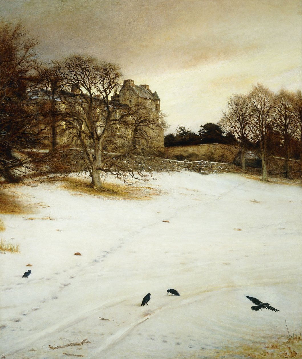 Noel Arifesi, 1887, 1887 by John Everett Millais
