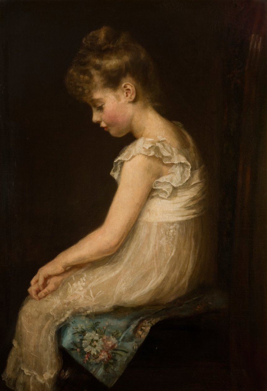 Meditasyon, 1879 by John Everett Millais