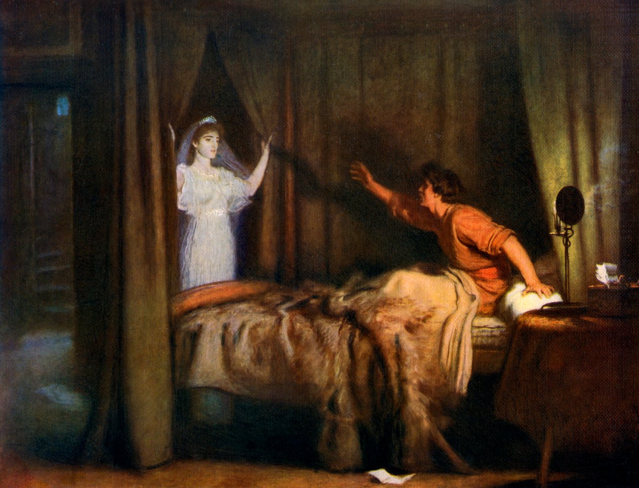 Konuşmak! Konuş!, 1895, 1912. by John Everett Millais
