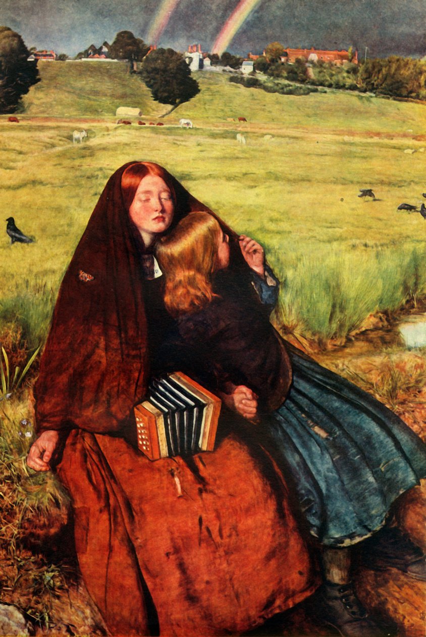 Kör Kız, 1856, 1948. by John Everett Millais