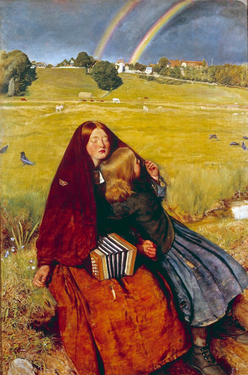 kör kız by John Everett Millais