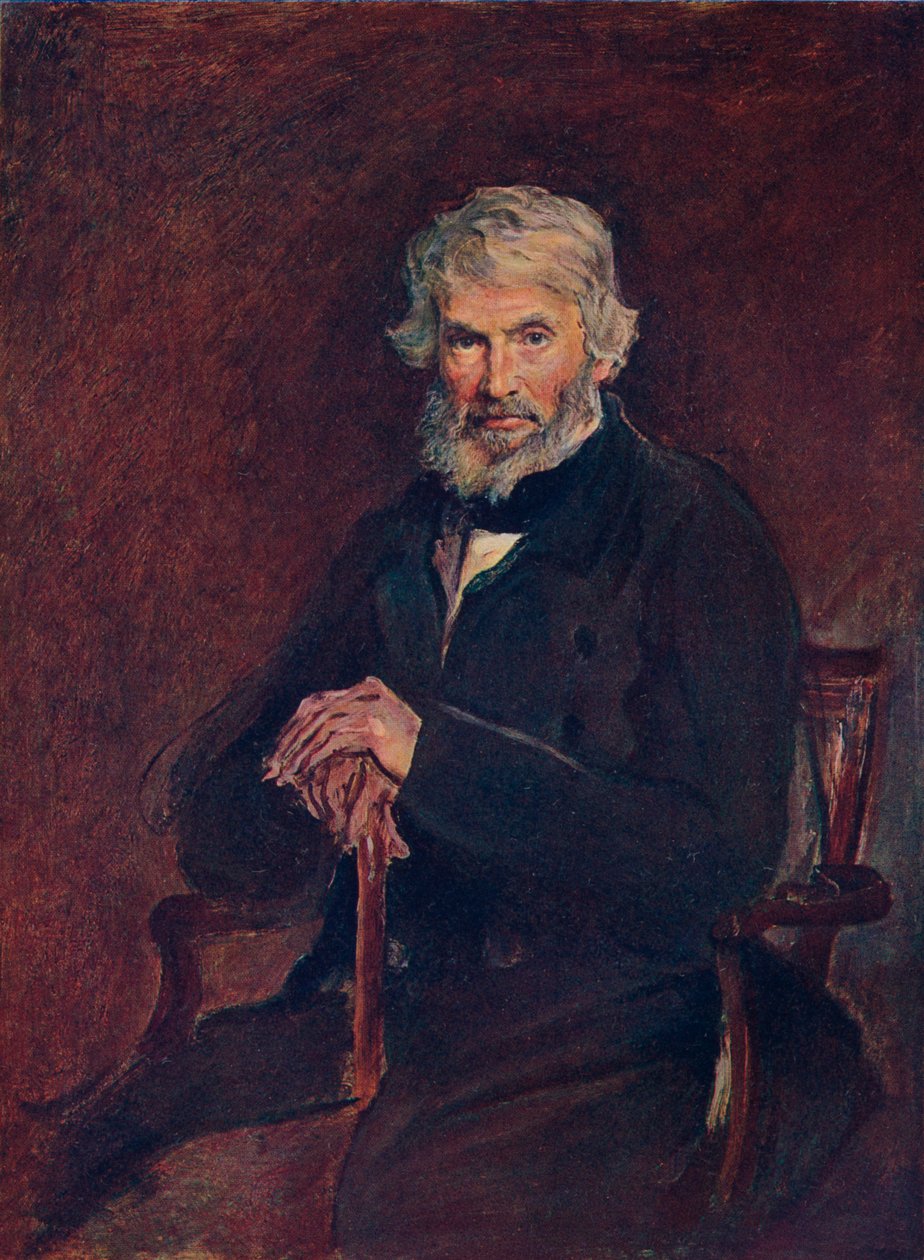 Thomas Carlyle, 1877 1906 by John Everett Millais