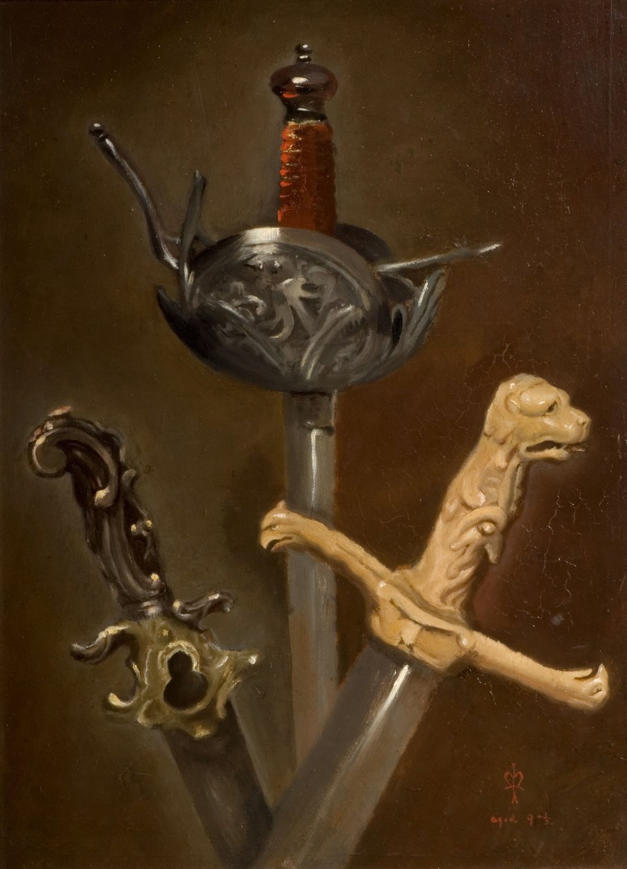 Üç Kılıçhilt, 1839. by John Everett Millais