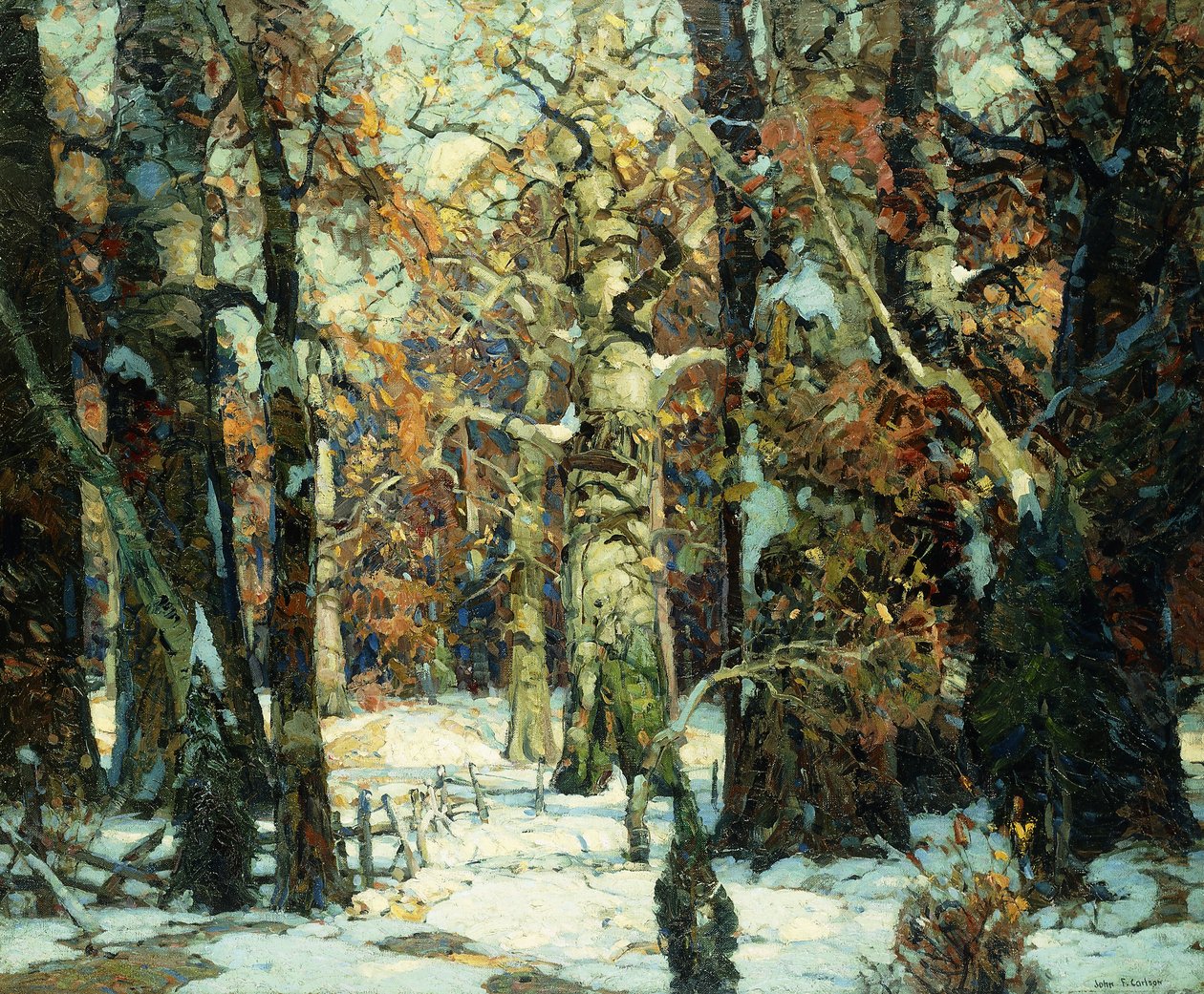 Orman Koridorları, Berkshires by John Fabian Carlson