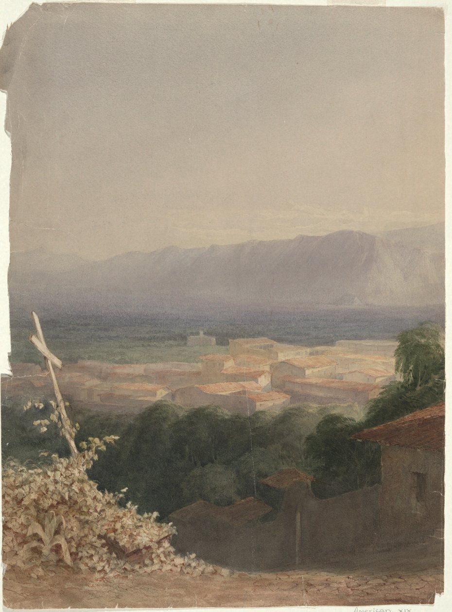 Mt. etna by John Ferguson Weir