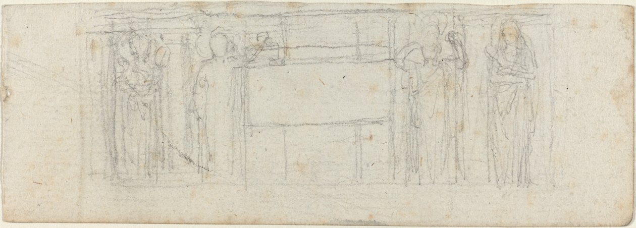 Bir Anıt için Tasarım by John Flaxman