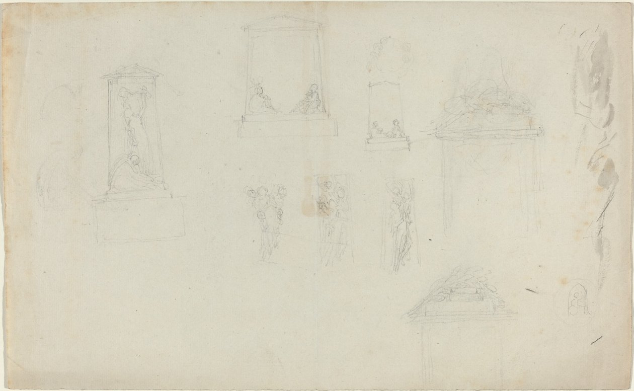 Anıt Çalışmaları by John Flaxman