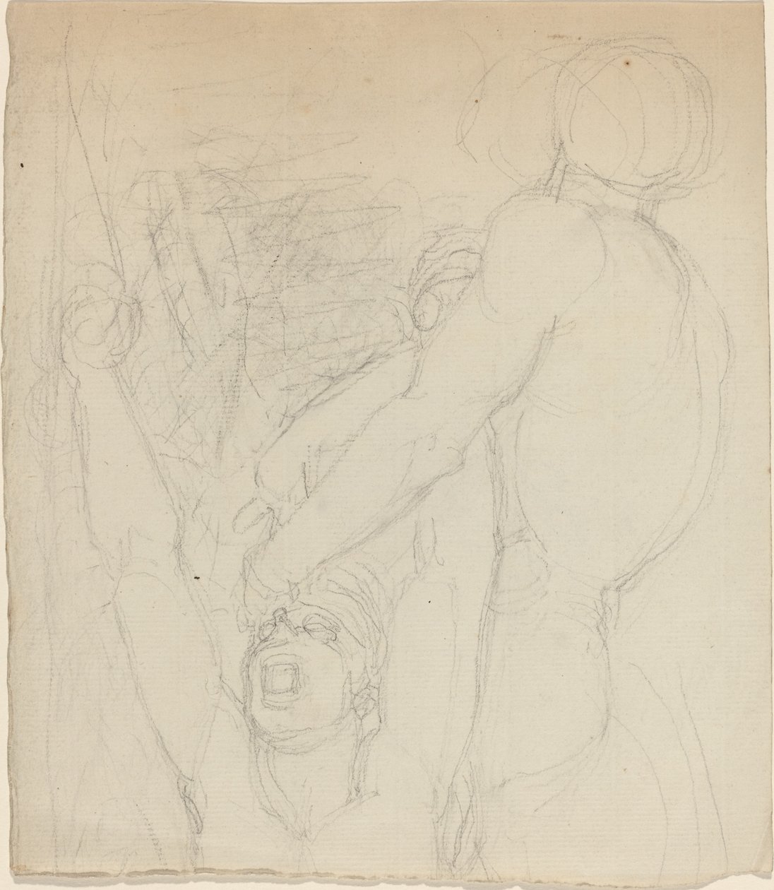 İki Dövüş Figürü by John Flaxman