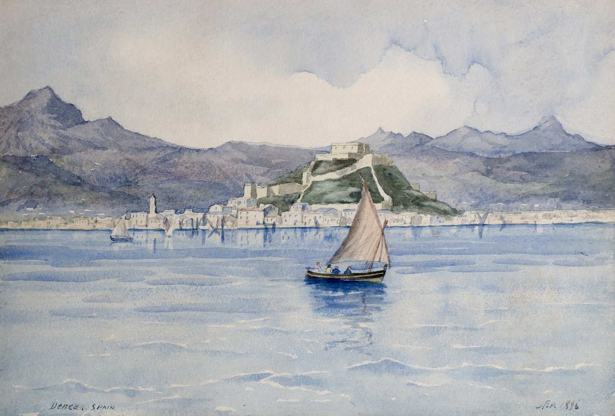 Denia, İspanya by John Francis Pollock