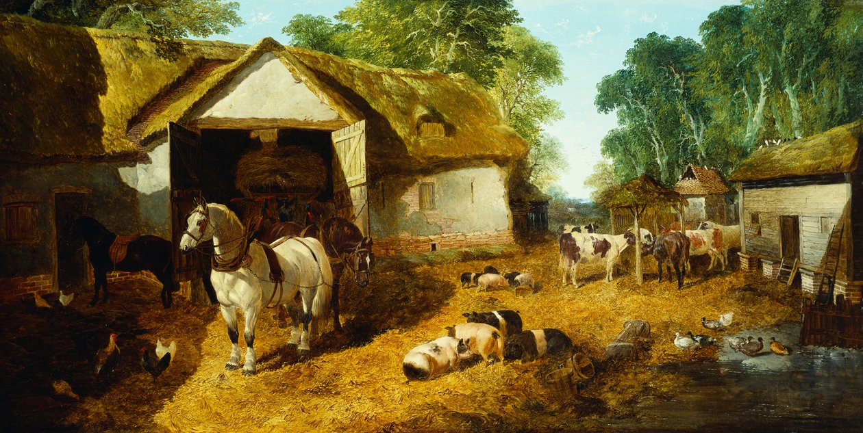 Meopham Çiftliği, 1857 by John Frederick Herring Junior