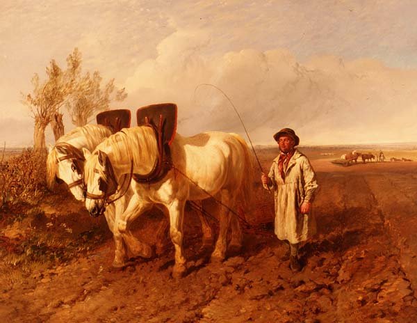 çiftçilik by John Frederick Herring Jnr