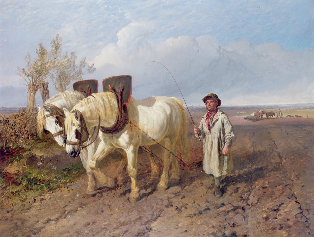 Harrowing Ekibi by John Frederick Herring Senior