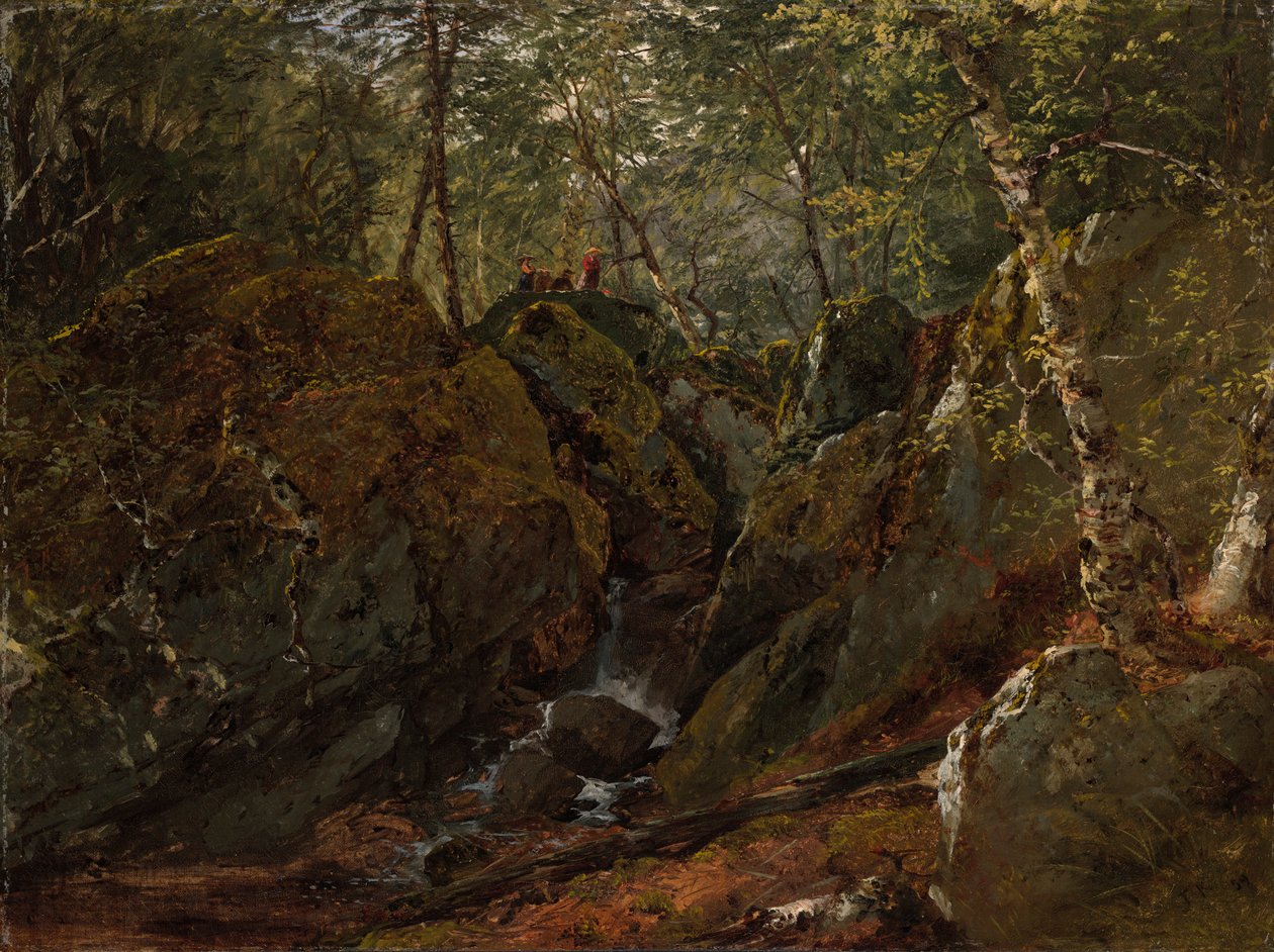 Catskill Şelalesi by John Frederick Kensett