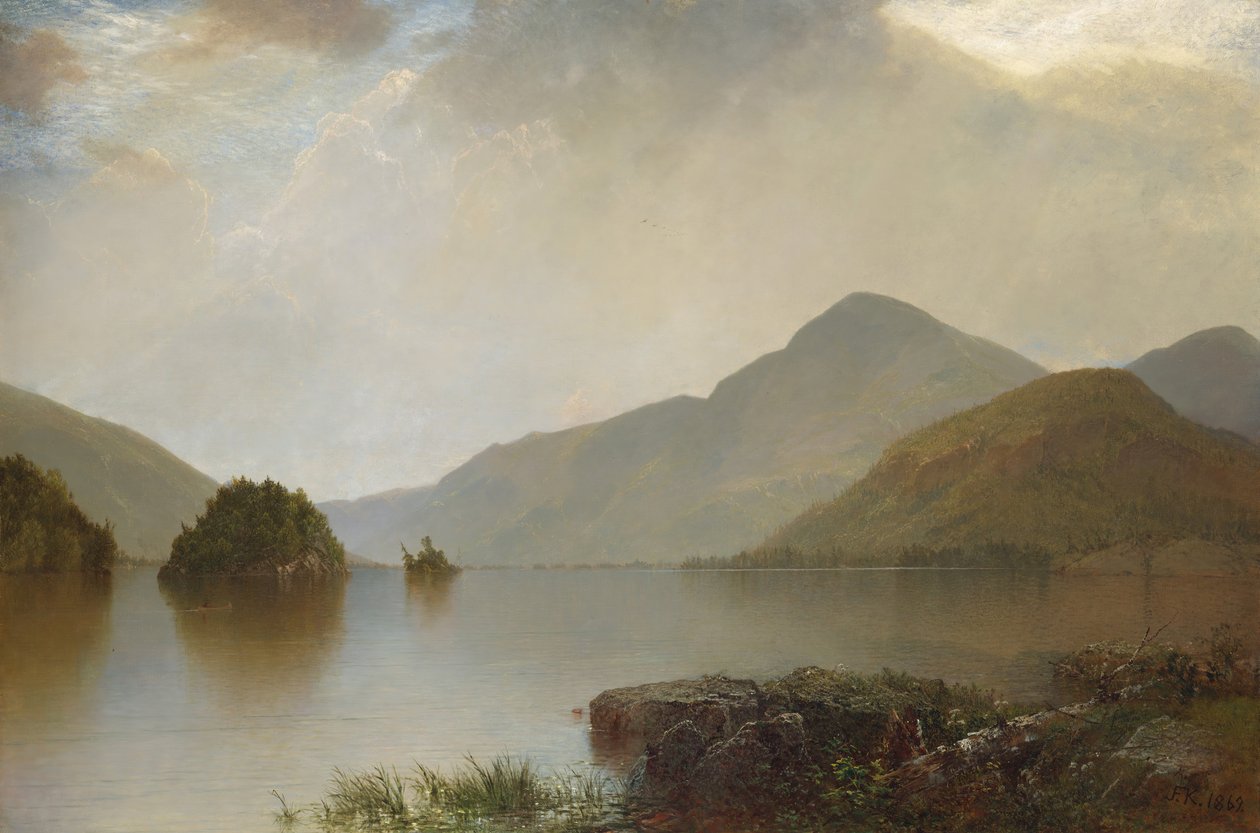 George Gölü, 1869. by John Frederick Kensett