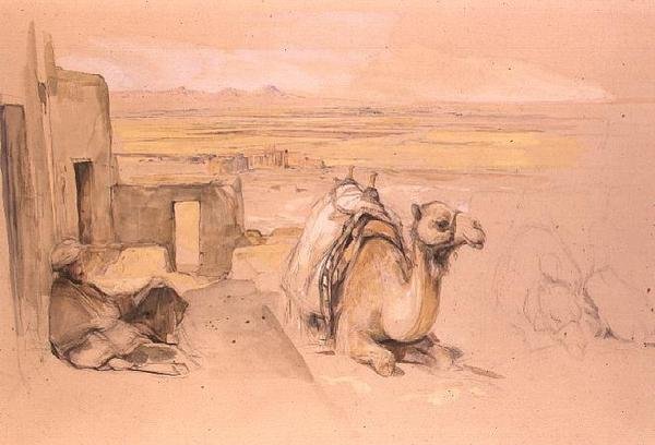 Deve, Batı Teb by John Frederick Lewis
