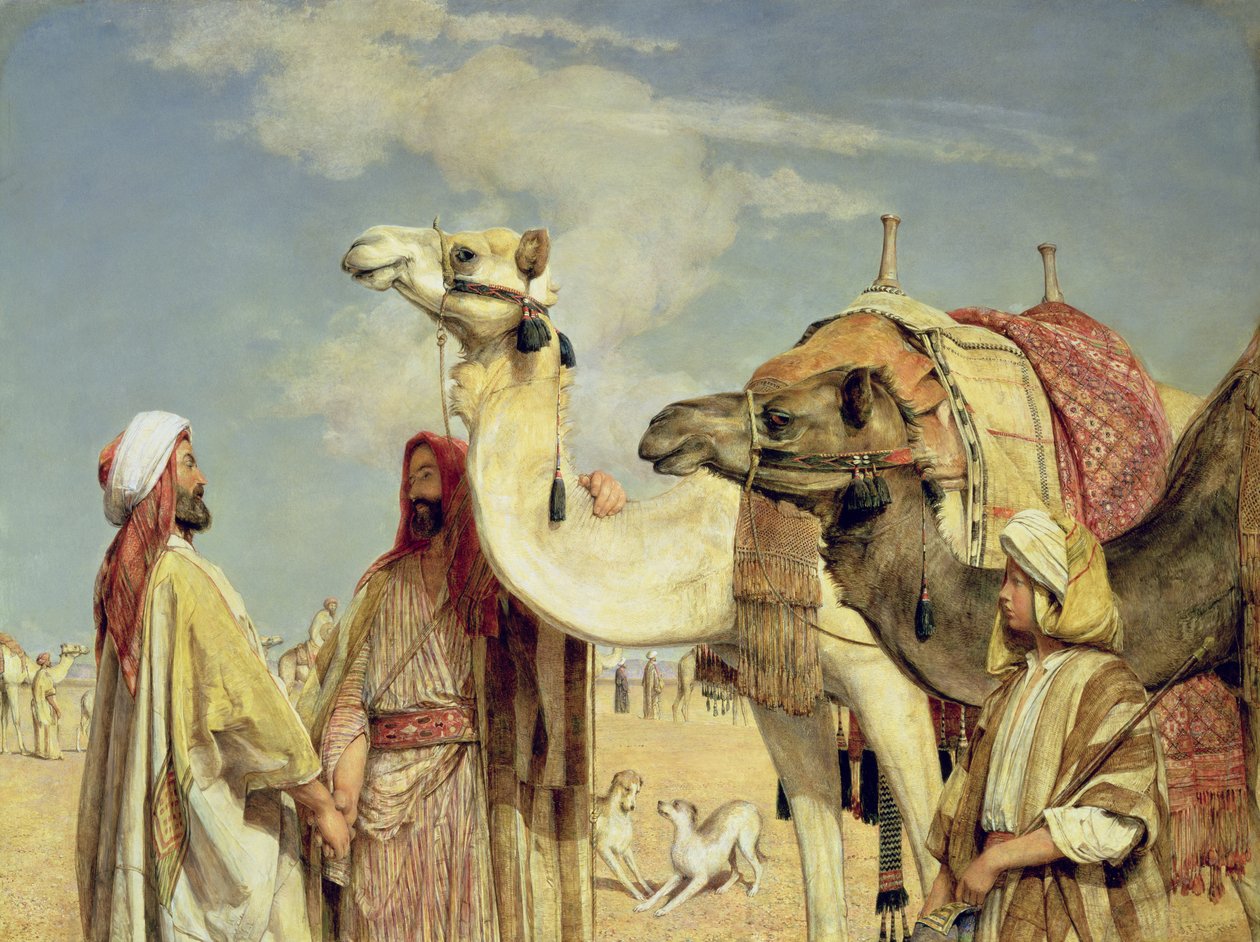 Çölden Selamlar, Mısır by John Frederick Lewis