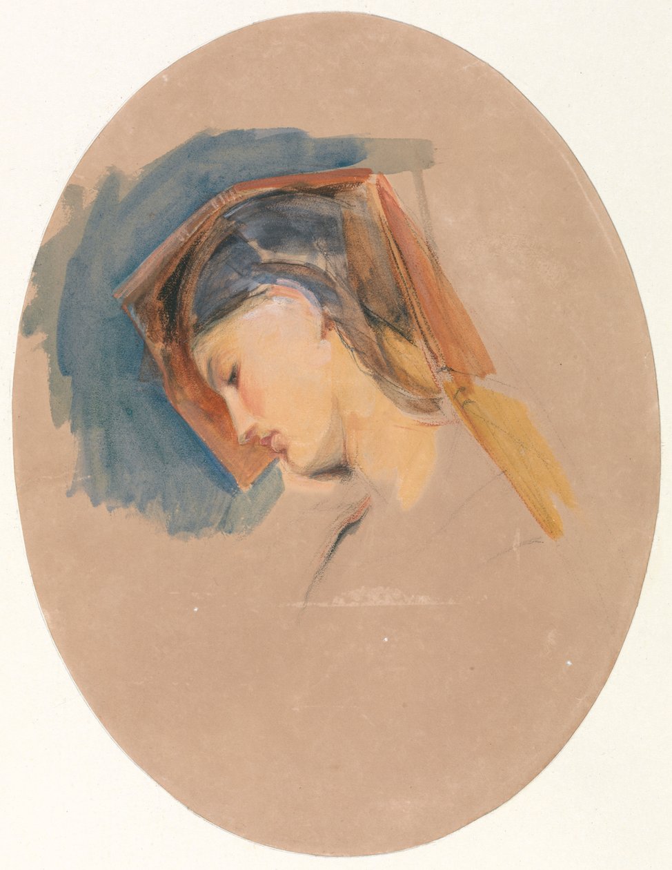 Genç Bir Kadının Başkanı by John Frederick Lewis