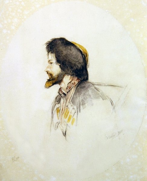 Doğulu Bir Beyefendinin Portresi by John Frederick Lewis