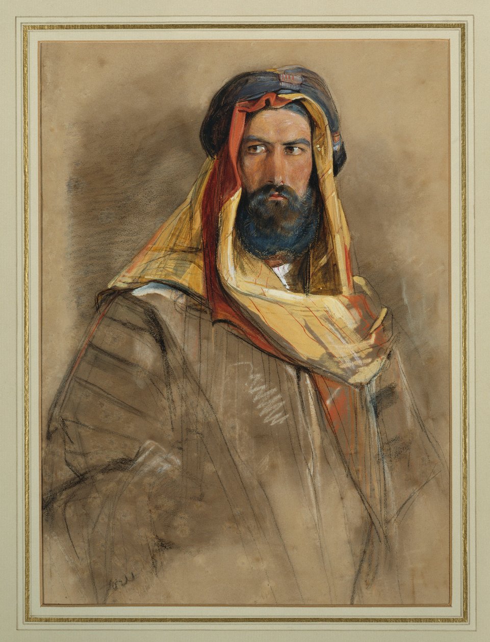 Bir Arap Şeyhinin İncelenmesi by John Frederick Lewis