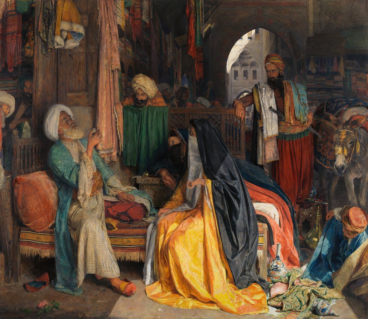 Şüpheli Para, 1869. by John Frederick Lewis