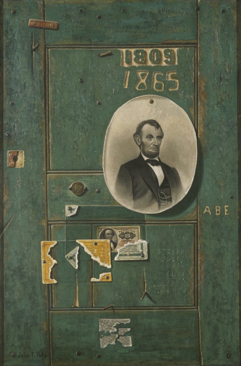 1865 hatıraları (tuval üzerine yağlı boya) by John Frederick Peto