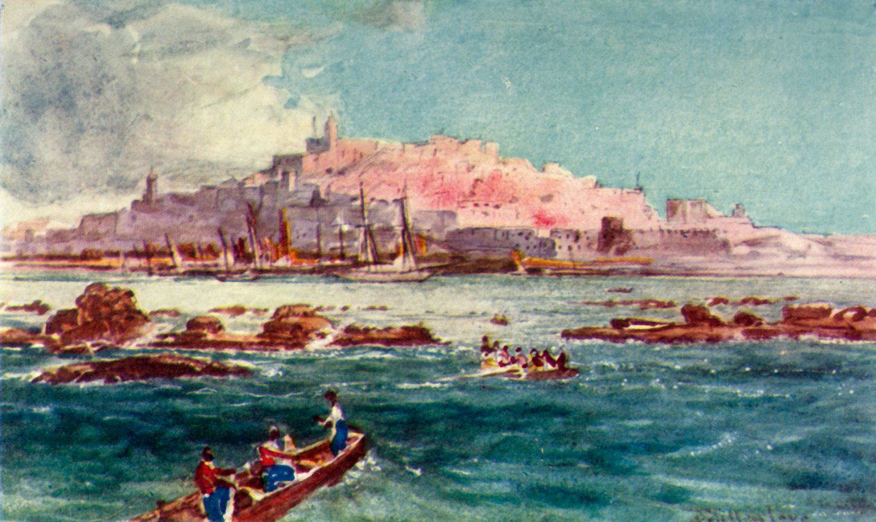 Denizden Joppa, 1902. by John Fulleylove
