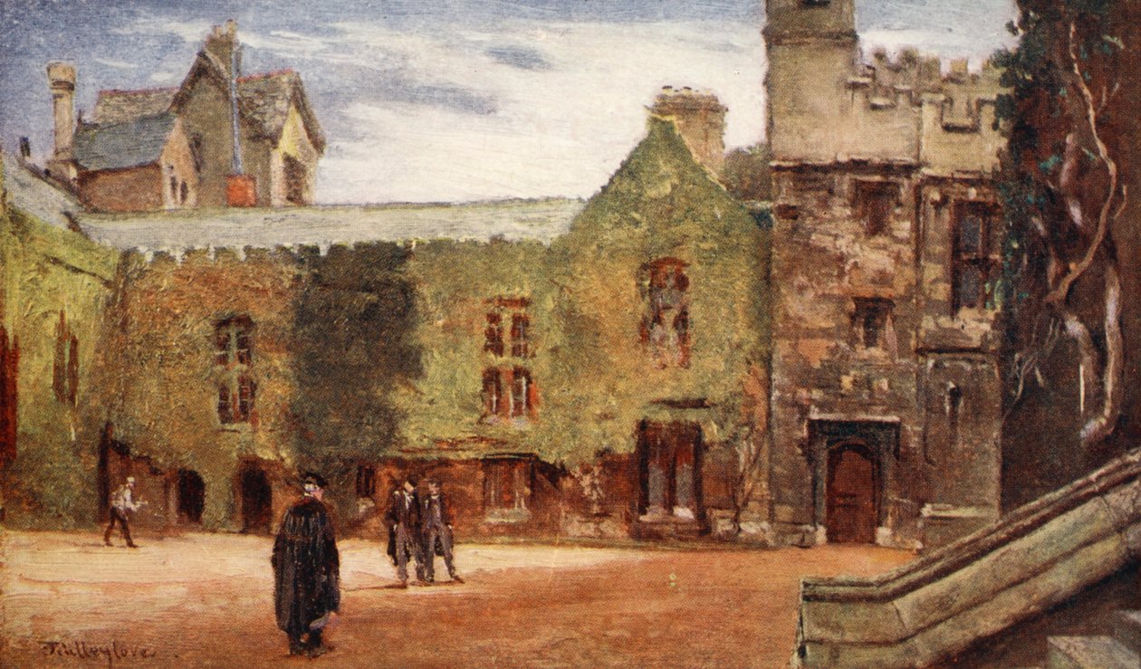 Merton Koleji ve St. Alban Salonu, 1903 by John Fulleylove